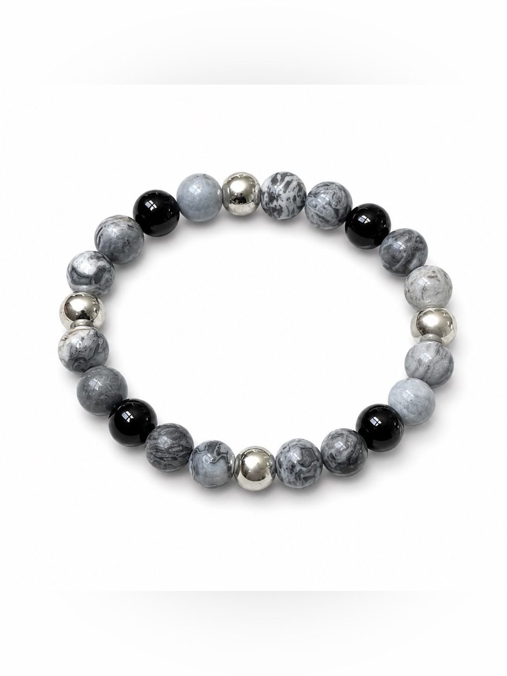 8mm Picasso Jasper Bracelet